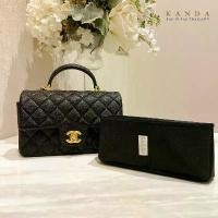 ราคา ที่จัดระเบียบกระเป๋า Chanel Mini Top handle 8 จัดระเบียบกระเป๋า จัดทรงกระเป๋า bag organizer for chanel จัดส่งฟรี กทม (1733589430041085018)
