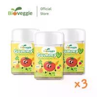 ราคา [set x3] Gummy V Mixed veggie with High Vitamin C (1734121134983578898)