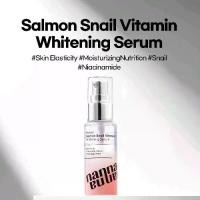 ราคา Salmon Snail vitamin whitening serum เซรั่มวิตามินบำรุงผิวหน้าสูตรเข้มข้น (นำเข้าจากเกาหลี) (1732057599777342609)