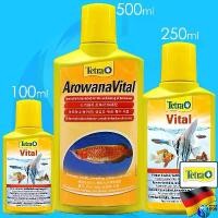 ราคา เก็บเงินปลายทาง. Tetra Vital 100ml 250ml / ArowanaVital 500ml วิตามินสำหรับปลา aqua fish vitamin เร่งสีปลา เพื่อสุขภาพ (1733680569020941479)