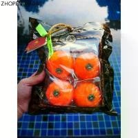 ราคา 120กรัม✖️4ก้อน สบู่ส้ม มาดามเฮง (ลูกใหญ่) สูตรต้นตำหรับวิตามินซี Madame Heng Orange Vitamin C Soap (1734063900087190970)