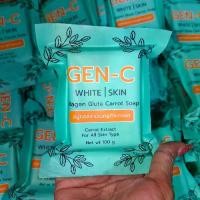 ราคา GEN-C สบู่เจนซี White Skin Collagen Gluta Carrot Soap ด้วยสารสกัดจากแครอท สำหรับทุกสภาพผิว น้ำหนักสุทธิ 100 กรัม (1733483193835160587)