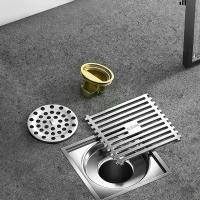 ราคา [COD] Toilet odor proof stainless steel drainage floor drain (1733445747330614734)