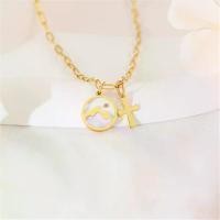 ราคา Cross-Border Hot-Selling Fashion Shepherd's Purse Seed Wishing Oval Stainless Steel Pendant Necklace for Men and Women Couples Gift (1733581079331047251)