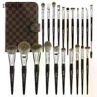 ราคา IMAGIC 21-piece Makeup Brushes, Portable Soft Bristles, Blush Brush Eyeshadow Brush, Full Set with Leather Bag Beauty Tools (1733946717858202783)