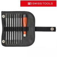 ราคา PB Swiss Tools ชุดไขควง เล็ก (แบน+แฉก+หกเหลี่ยม+ท๊อกซ์) 9 ตัวชุด พร้อมซองหนัง รุ่น 515 (1733824493688030888)