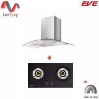 ราคา (Eve) เครื่องดูดควันติดผนัง HC-ARC-90 PLUS + เตาแก๊ส 2 หัว เตาแก๊สแบบฝัง HOB SMART III ฟรี ท่อลม 1.5 เมตร (1734356041719252188)
