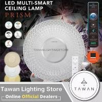 ราคา Lamptan โคมไฟเพดาน LED Multi-Smart Ceiling Light 24W รุ่น PRISM พร้อมรีโมทควบคุม (1734123454668113732)