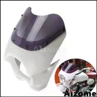 ราคา AI Universal Motorcycle Front Light Headlight Fairing For YAMAHA RZ50 YD50 TZR50 TZM50 YB50 TW200 TW225 Honda Front Cowl (1734367308189500786)