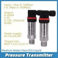 ราคา Pressure transmitter -1bar-0-1000bar Water Gas Oil Pressure Sensor 4-20mA G1/4 Pressure Transducer (1733554777618220071)