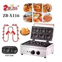 ราคา เตาขนมไทยากิ (ขนมรูปปลา) เครื่องทำขนมวาฟเฟิลรูปปลา6ตัวFish waffleไฟฟ้าพร้อมส่ง (1733902487501964466)