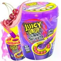 ราคา [จัดส่งทันที] New Juicy Drop Gummy Dip & Stix Wild Cherry Berry Flavor – Sour, Sweet and Spicy, Every Bite Is Fun! Jelly Sticks Dipped in Sauce, Super Popular, 100% , Imported f (1733655018260759709)