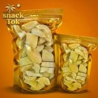 ราคา ทุเรียนฟรีซดาย Durian แช่แข็ง dried หอม กรอบ อร่อย เคี้ยวเพลิน ผลิตจากทุเรียนหมอนทอง คุณภาพดี (1734095667979978373)