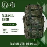 ราคา Hijau กระเป๋าเป้สะพายหลัง 70 ลิตร RAIDER TNI Police BRIMOB - Green Carrier - Tactical Backpack COD (1734161048642946316)