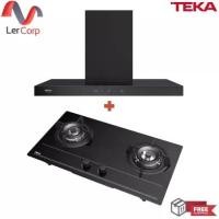 ราคา (TEKA) เครื่องดูดควัน รุ่น LDH 90 TC BLACK + เตาฝังกระจกเซรามิก 2 หัว รุ่น GQ 73 2G AI AL 2TR (1734366608378397916)