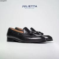 ราคา JULIETTA - Tassel Loafer Calfakin : Black (1733910290525947774)