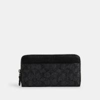 ราคา Coach CY405 Accordion Wallet In Signature Canvas (QBMI5) กระเป๋าสตางค์ผู้ชาย สี Qb/Charcoal/Black (1734212112993584841)