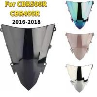 ราคา Black Motorcycle Wind Windshield Windscreen Screen Fairing CBR500 CBR400 for Honda CBR500R CBR400R (1734358674357322958)