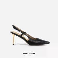ราคา KENNETH COLE รองเท้าส้นสูงผู้หญิงรุ่น MIA SLINGBACKS JET BLACK-CROC สีดำจระเข้ ( HEL - KS85099LE-967 ) (1734082511918892411)