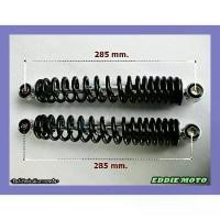 ราคา REAR SHOCK SET BLACK Fit For HONDA NOVA S NOVA (105 cc.) // โช๊คหลัง สปริงดำ กระบอกชุบ (1734355089442636980)