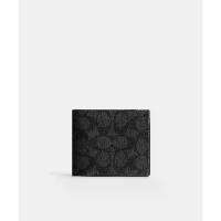 ราคา Coach CY394 Id Billfold Wallet In Signature Canvas (QBMI5) กระเป๋าสตางค์ผู้ชาย สี Qb/Charcoal/Black (1733334965410957001)