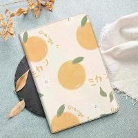ราคา คุณภาพสูง เคสไอแพด IPAD Gen 7/8/9(10.2) Fit for oil painting Orange style tablet Tri-fold pen slot ipad Magnetic attraction จัดส่งจากประเทศไทย. (1734112165848777850)