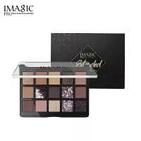 ราคา IMAGIC 15-Color Eyeshadow Palette, Earthy Orange Brown Smoky Color Series, High-Shine Highlighting Eyeshadow Palette, Makeup (1733946756517758111)