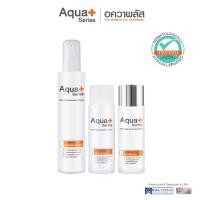 ราคา (ส่งฟรี) Aqua+ Series Skin Soothing Milky Wash 175 ml. & Cleansing Water 50 ml. & Toner 50 ml. (1734057876734772706)