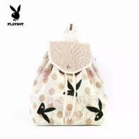 ราคา PLAYBOY รุ่น Lyna bag (O) กระเป๋าเป้ไหมพรม รหัส ST-BS254PB142 มี 2 สี MOCHA และ BUTTER CREAM (1732940060675048773)