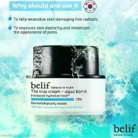 ราคา [COD] [Tiktok]Belif the True Cream Aqua Bomb for Dry Skin 10ml, a Facial Skin Care Product with a Moisturizing Formula from Genuine Korean Products. (1733613915001358183)