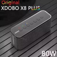 ราคา 80W XDOBO X8 PLUS And X8 Portable Bluetooth Speakers TWS Wireless heavy bass Boombox Music Player Subwooker Column USB/TF/AUX (1731447143269567086)