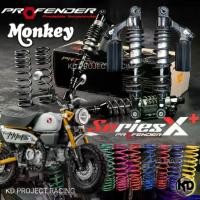ราคา โช๊ค Profender X Series Plus+ Honda Monkey125 2019-2026 โช๊คสูง 325-335mm (1733759248196339340)