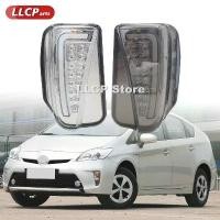 ราคา สินค้าขายดี ส่งด่วน อะไหล่รถยนต์ 2 ชิ้น สำหรับ Toyota Prius 30 Series 2012-2014 ไฟขับขี่ LED ไฟกันชนหน้า DRL ไฟวิ่งกลางวัน + ไฟเลี้ยวสีเหลือง (1734329600123110687)