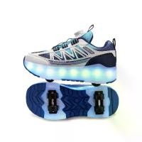 ราคา รองเท้าผ้าใบเด็ก Binle Bird ดีไซน์สี่ล้อ เหมาะสำหรับเด็กชายและเด็กหญิง รองเท้าผ้าใบนักเรียน มีไฟสว่างและถอดออกได้ พร้อมล้อ ฤดูร้อน (1732864071731087344)