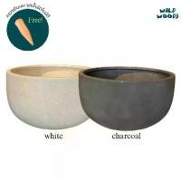 ราคา กระถางต้นไม้ไฟเบอร์กลาสรุ่น Bowl - size XL (1733917421178422441)