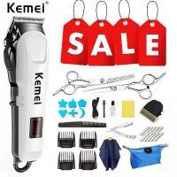 ราคา KEMEI แบตเตอเลี่ยนตัดผม ปัตตาเลี่ยนตัดผม ตัดผมไฟฟ้า Maching ไร้สาย KM-809A Trimmer Men Professional Clipper Machine (1734379057762829893)