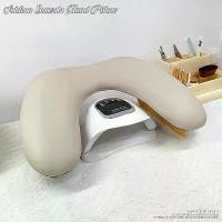 ราคา หมอนวางมือทำเล็บทรงผีเสื้อแบบพับได้ โหมอนตัวยู โต๊ะรองมือทำเล็บ โต๊ะทำเล็บนอนหลับสบาย -NT nail (1734148908314559566)