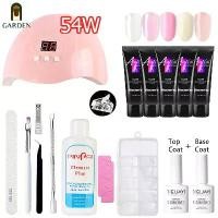 ราคา Nail Garden ชุดต่อเล็บ 13 ชิ้น สีเล็บโพลี่เจล ชุดทำเล็บเจล2023 พร้อม 54w เครื่องอบเล็บ เจลต่อเล็บเจล+เบสทอปเล็บเจล+ท็อปเจล ชุดทำเล็บเอง (1733980716375180606)