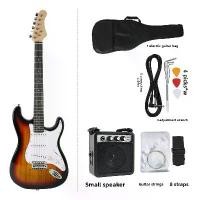 ราคา ชุดกีตาร์ไฟฟ้าพร้อมแอมป์ 22 เฟรต ST สำหรับนักเรียนระดับเริ่มต้น เครื่องดนตรีกีตาร์ร็อคไฟฟ้า M-VAVE TANK G พร้อมเอฟเฟกต์หลายแบบ (1733655997572941185)