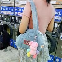 ราคา [พร้อมส่ง] Hello Daisy กระเป๋ายีนส์ปัก ยีนส์ฟอกน้ำเงินอ่อน สี light denim (1733344105912436699)