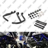 ราคา เครื่องยนต์รถจักรยานยนต์ Crash Bar Slider, ตัวป้องกันกรอบยาม, สำหรับ Yamaha MT09 FZ09 2013 2014-2017 และ MT-09 TRACER FJ-09 2015 2016 (1733001065518302779)