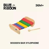 ราคา Blue Ribbon Toys ไซโลโฟนไม้(WOODEN BAR XYLOPHONE) กระตุ้นประสาทการได้ยิน (1734258504742765640)