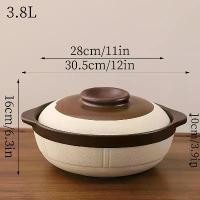 ราคา หม้อดินเผา สไตล์เก่า สำหรับใช้ในบ้าน หม้อดินเผา สำหรับข้าว เหมาะสำหรับเตาแก๊ส หม้อดินเผาขนาดเล็ก หม้อเซรามิก หม้อกระเบื้องทั่วไป หม้อซุป เครื่องครัวทนความร้อน หม้อเครื่องครัว pan (1734322777052972057)