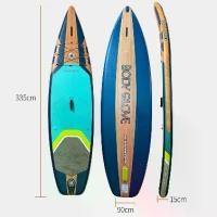 ราคา Wood Grain Paddle Board Inflatable Paddle Board Wood Grain Surfboard Outdoor Surfboard Beginner Surfboard Professional Paddle Board (1733595600266560557)