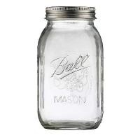ราคา COD พร้อมส่งลูกบอลมาตรฐาน 32 ozโหลแก้วmason jar Ball Mason 946ml American Mason Jar แก้ว Jar ปิดผนึกโปร่งใส Scale Jar Overnight Oatmeal Cup Milkshake DrinkTikTok (1732944830804821338)