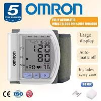 ราคา Omron Medical Wrist Blood Pressure Monitor Digital BP Heart Rate Monitor Sphygmomanometer Home Use (1734003129803245433)