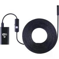 ราคา กล้องงู กล้องจิ๋ว กล้องไร้สาย WiFi Endoscope Waterproof Boroscope Inspection Camera 1M 6-LED 2.0 Megapixel HD บล็อกบัสเตอร์ (1733291969289946729)