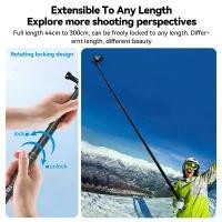 ราคา ไม้เซลฟี่คาร์บอนไฟเบอร์, 1.2M หรือ 3M, โมโนพอด, ขยายได้, พร้อมสกรู 1/4, เหมาะสำหรับ GoPro, Insta360, Osmo Action, กล้องแอคชั่น DJI ไม้ กันสั่น insta 360 flow สายชาร์จไอโฟน 1 (1732805617229596252)