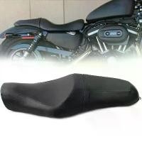 ราคา Mo Motorcycle Driver & Passenger Seat Two-Up For Harley Davidson Sportster 883 XL1200 Iron 48 72 Custom (1734042142586209307)