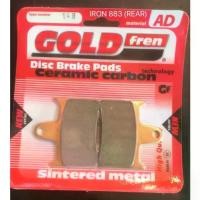 ราคา GOLDFREN ผ้าเบรค Harley Davidson Iron 883 / Forty Eight / XL1200 / Sportster (1734269115076675564)